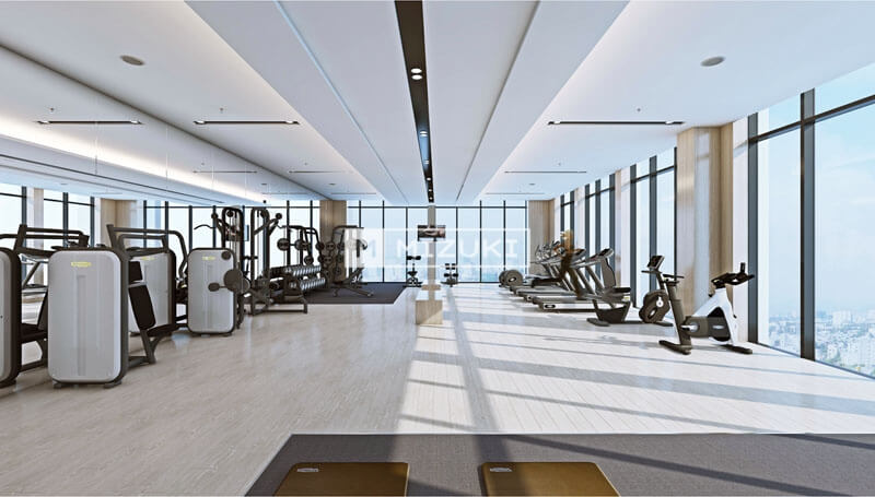 Phòng tập gym cao cấp